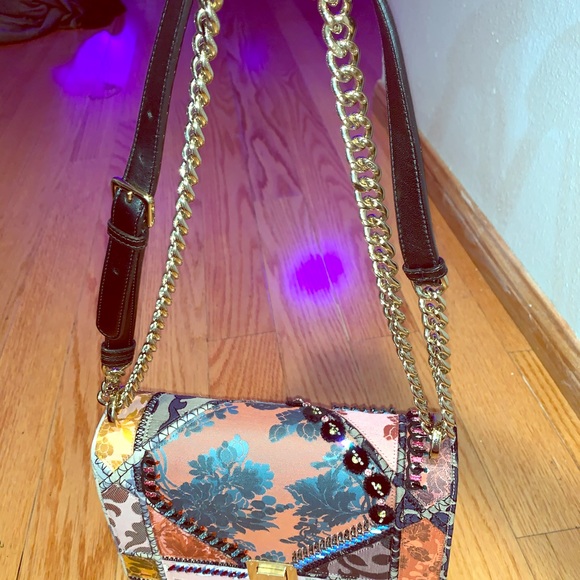 Auth DIOR BNWB silk beaded detailed crossbody🌸 - Picture 3 of 8